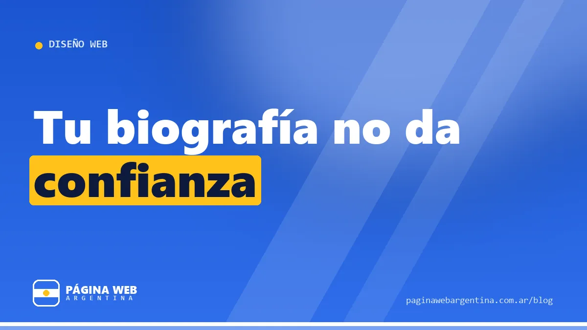 El error más común en «Quiénes somos»: contar tu historia en vez de dar confianza