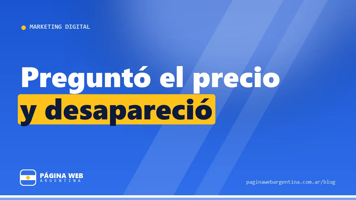 Mandás el precio y esperás: cómo hacer seguimiento a una consulta sin ser pesado